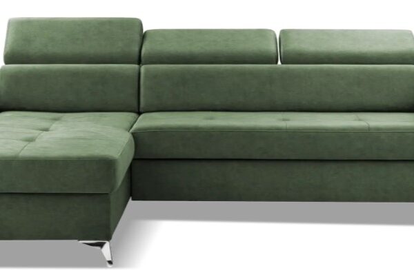 Narożnik BARDI z funkcją spania Szary