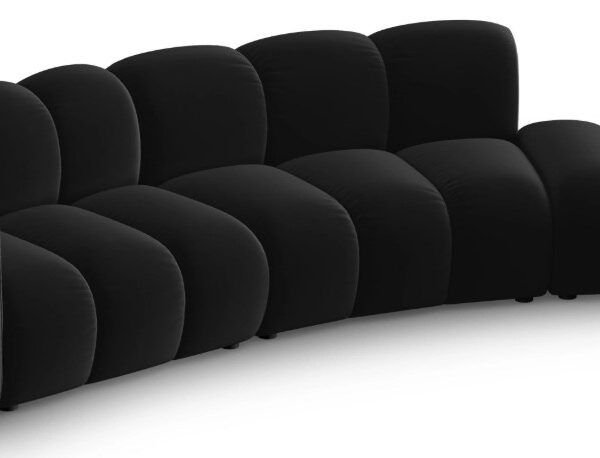 Sofa aksamitna 5-osobowa LUPINE Ceglana